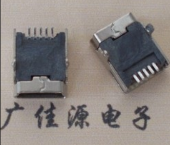 江门mini usb 5p接口 迷你 卧式插座 端子贴片 接插件