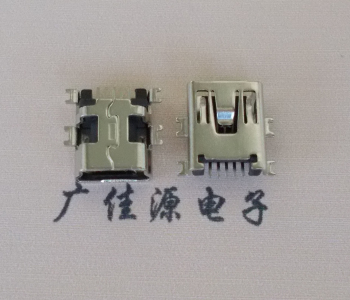 江门MINI USB2.0母座 迷你 5P全贴沉板1.8数据接口