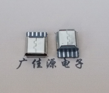 江门Micro USB5p母座焊线 前五后五焊接有后背