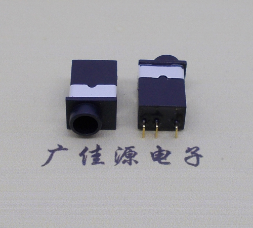 江门PJ-2030防水耳机插座 铜材质铜针2.5/3.5音频插口