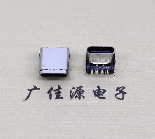 江门type c24p板上母头 typec接口数据CL=3.4,DIP+SMT端子DIP长脚