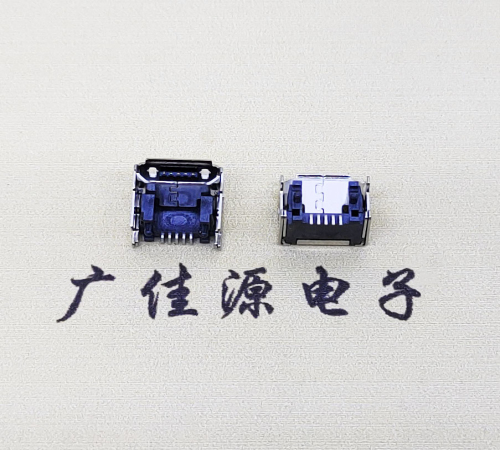 江门MICRO USB5pin加高母座 垫高1.55/2.5/3.04/4.45尺寸接口